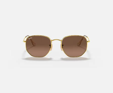 RAYBAN - HEXAGONAL FLAT LENSES